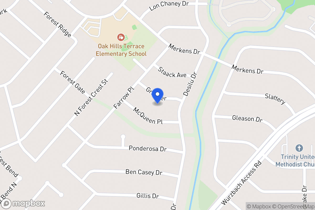 Map of 5610  Granger St