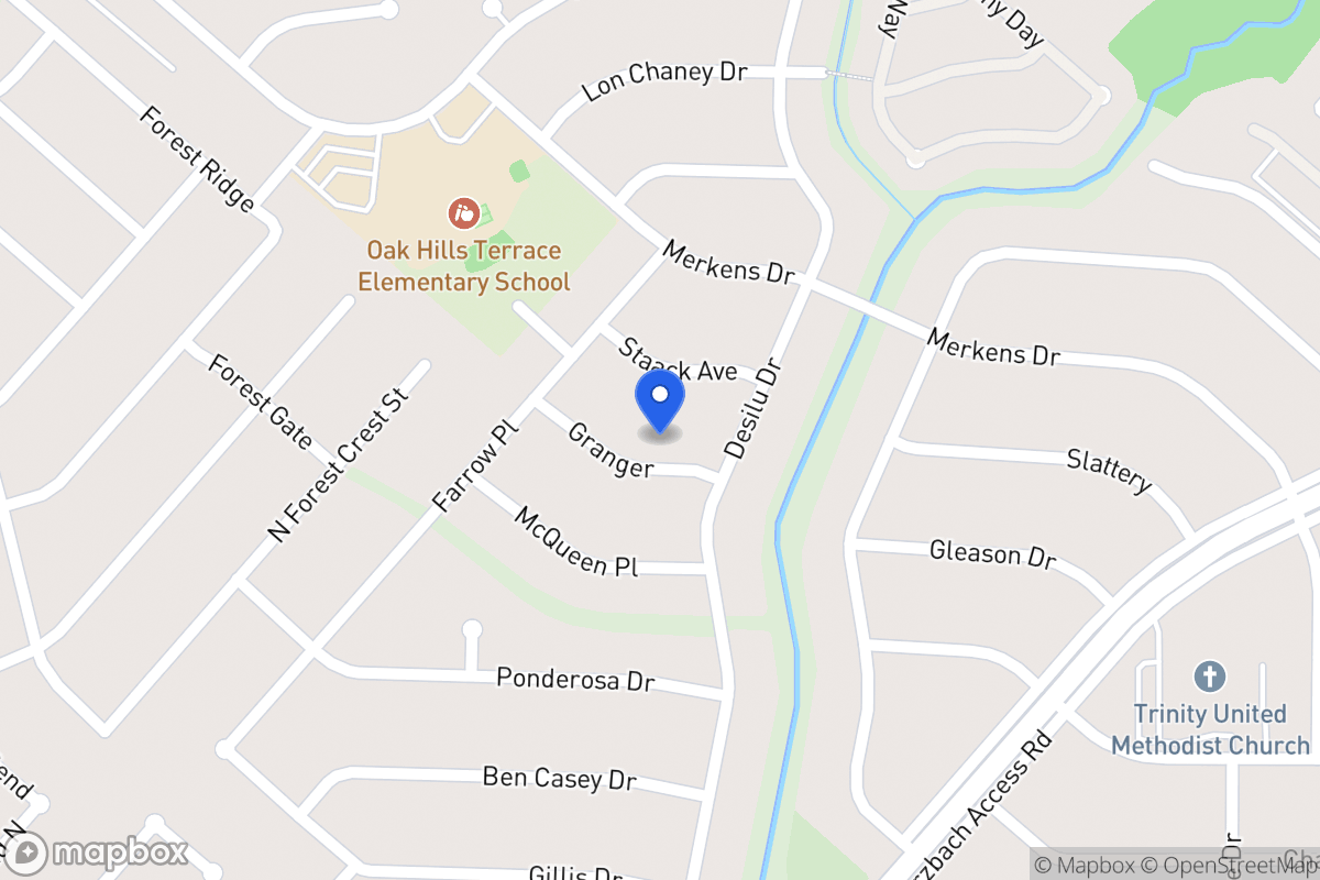 Map of 5607  Granger St