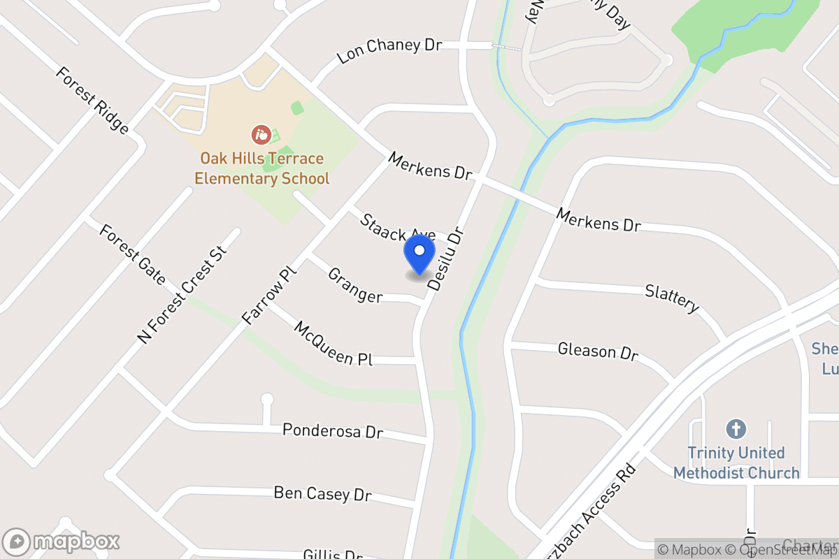Map of 5601  Granger St