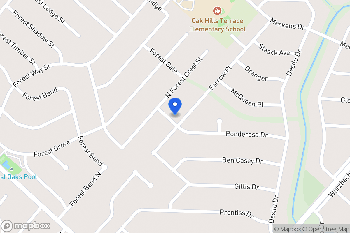 Map of 6803  Farrow Pl