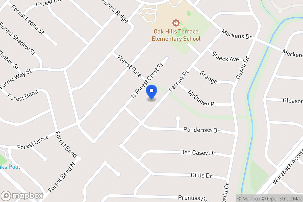 Map of 6815  Farrow Pl