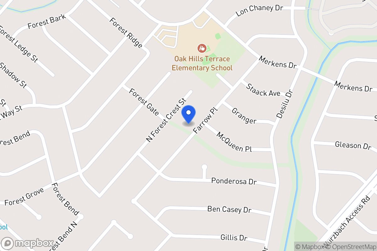 Map of 6827  Farrow Pl