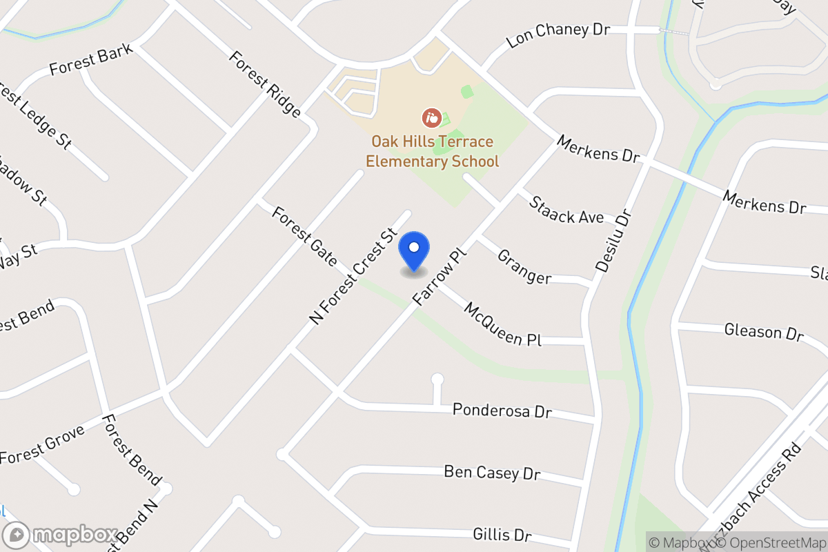 Map of 6831  Farrow Pl