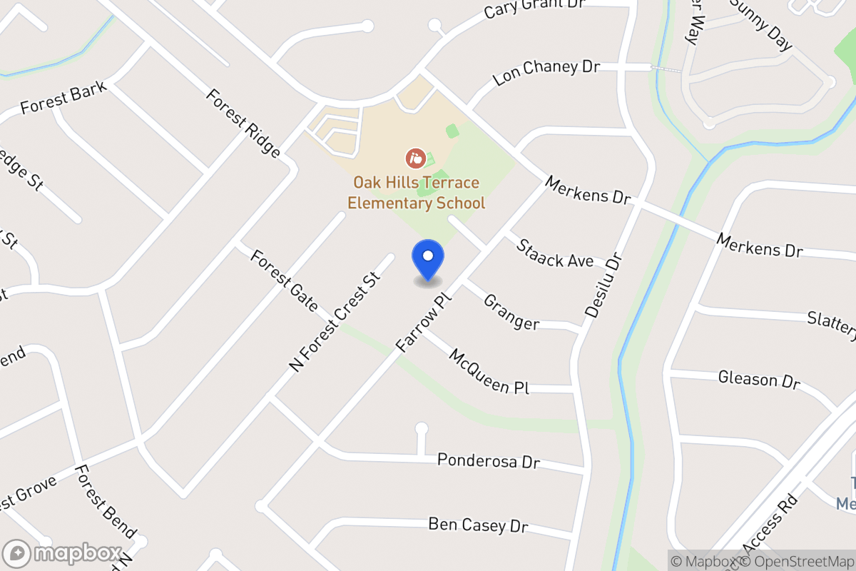 Map of 6911  Farrow Pl