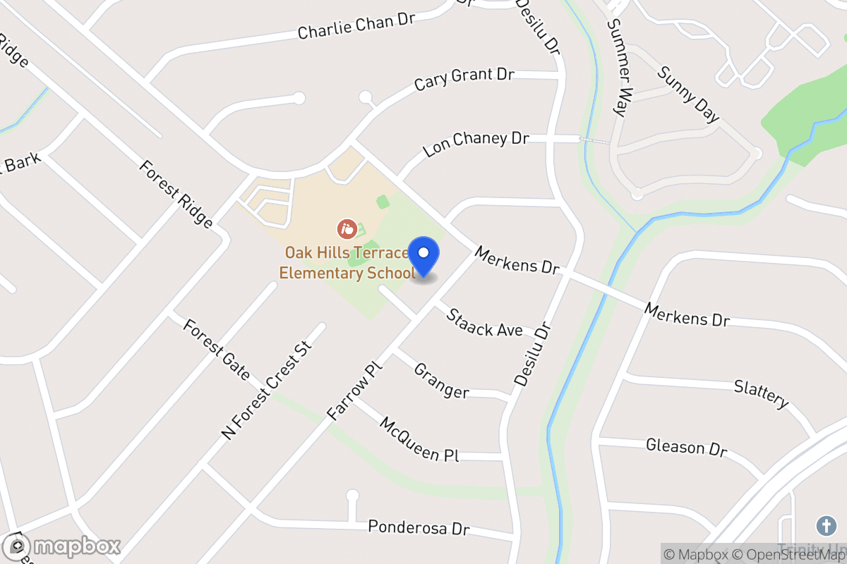 Map of 7007  Farrow Pl