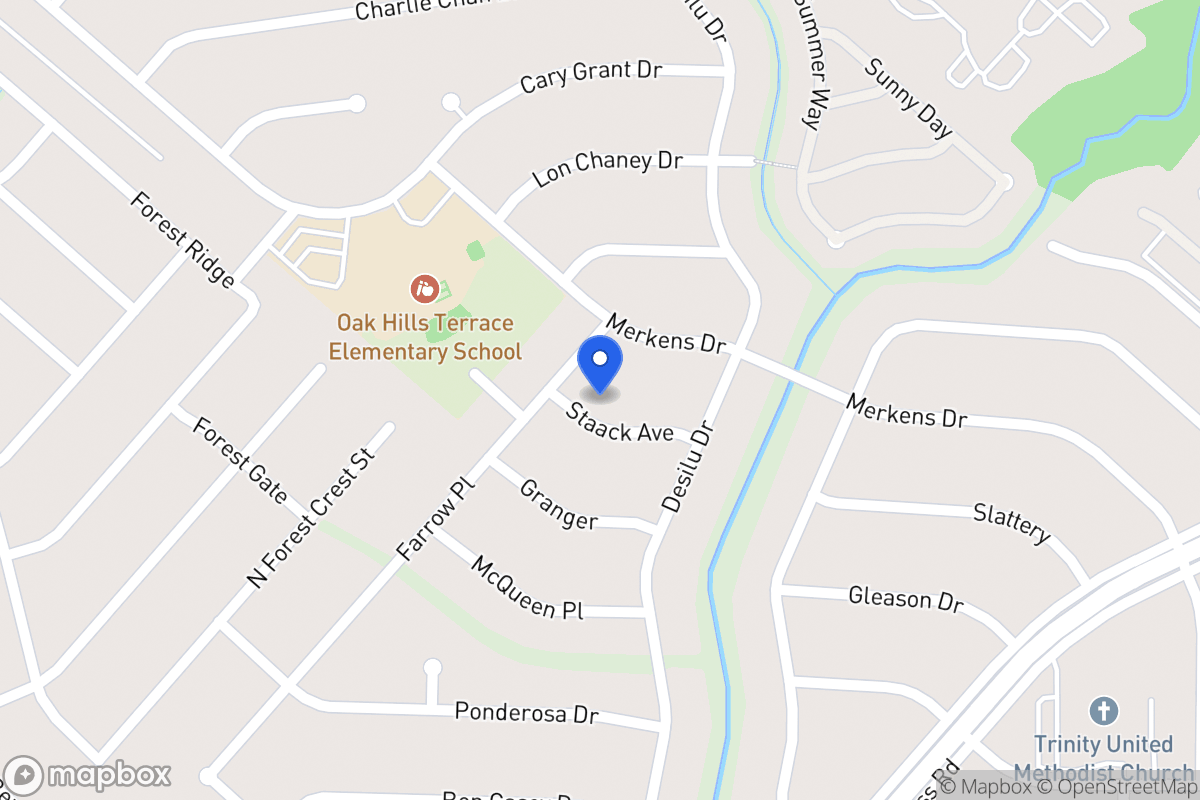 Map of 5615  Staack Ave