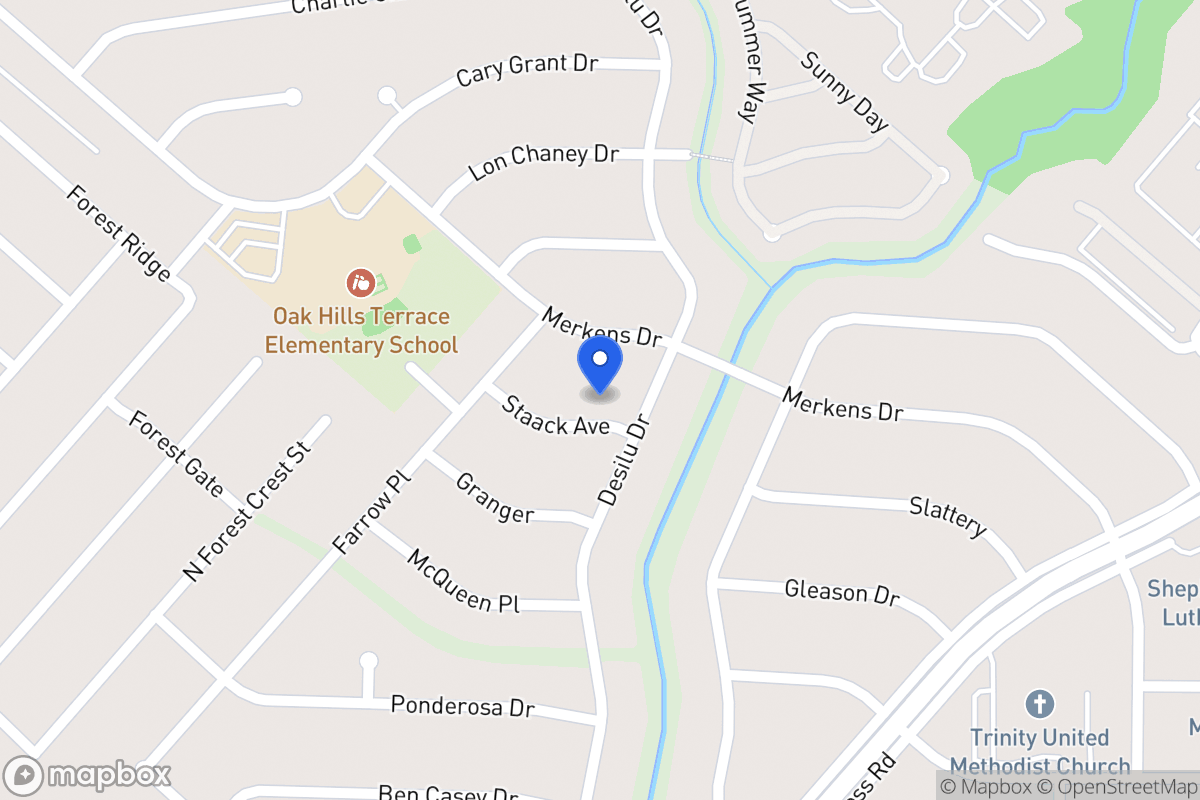 Map of 5603  Staack Ave