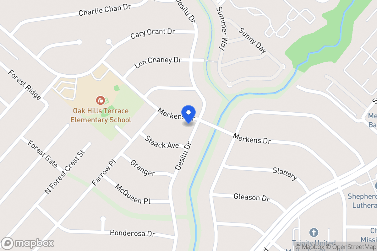 Map of 5602  Merkens Dr