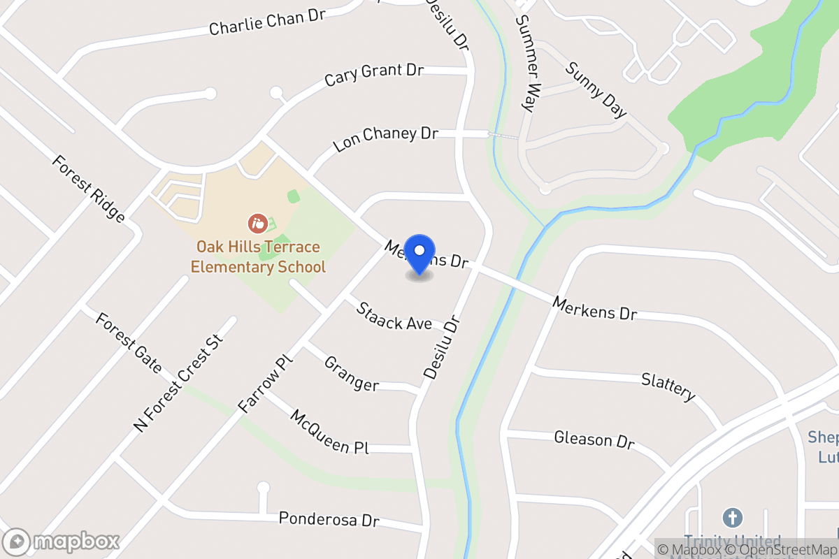 Map of 5610  Merkens Dr