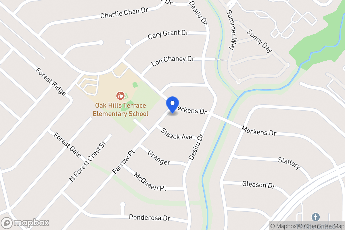Map of 5618  Merkens Dr