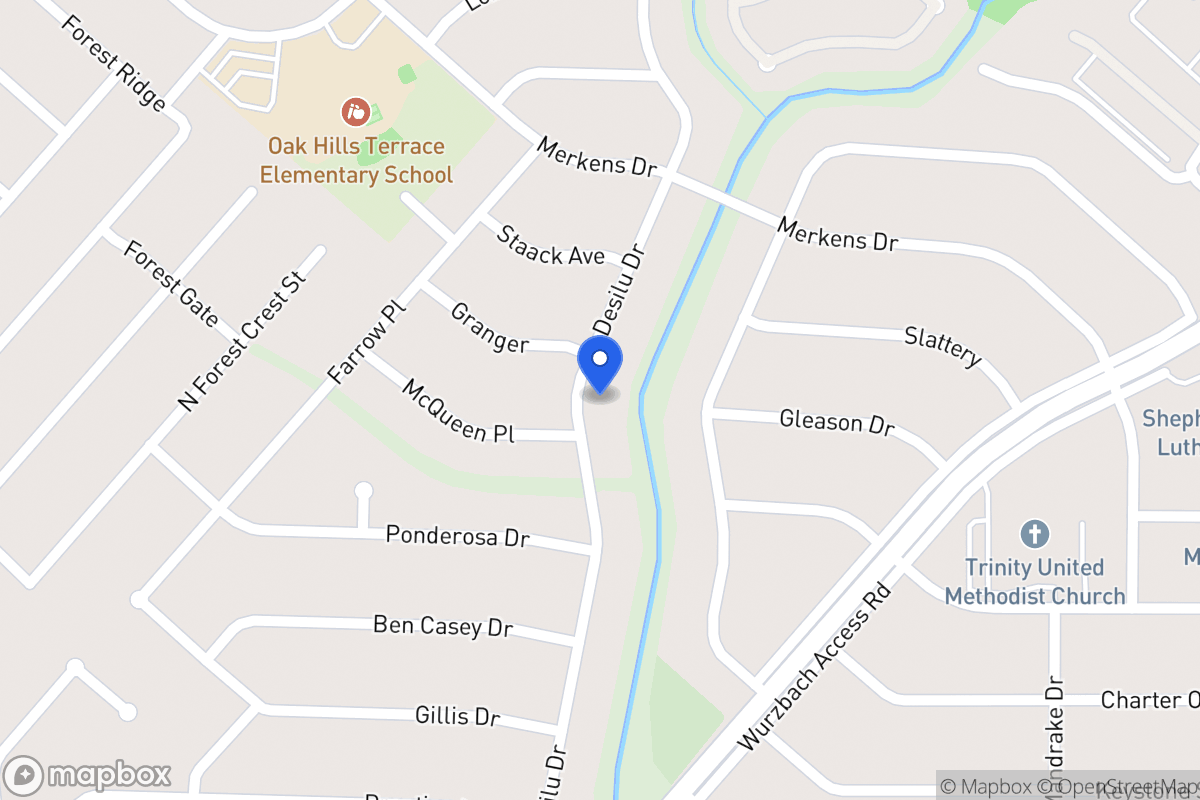 Map of 6906  Desilu Dr
