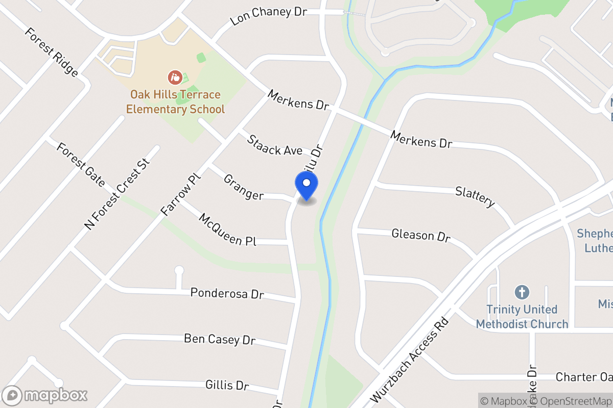 Map of 6914  Desilu Dr