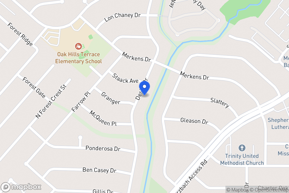 Map of 6922  Desilu Dr