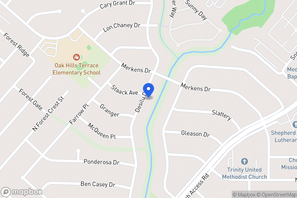 Map of 6930  Desilu Dr