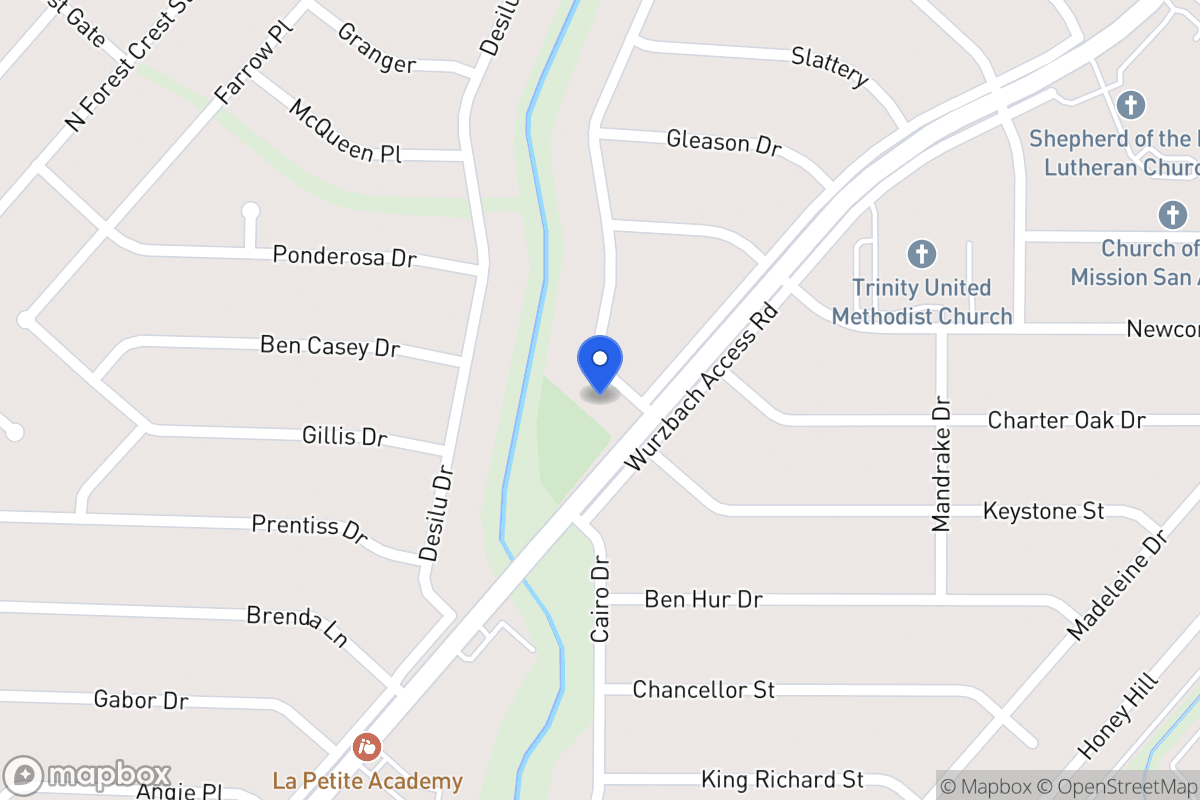 Map of 6707  Alan Hale St