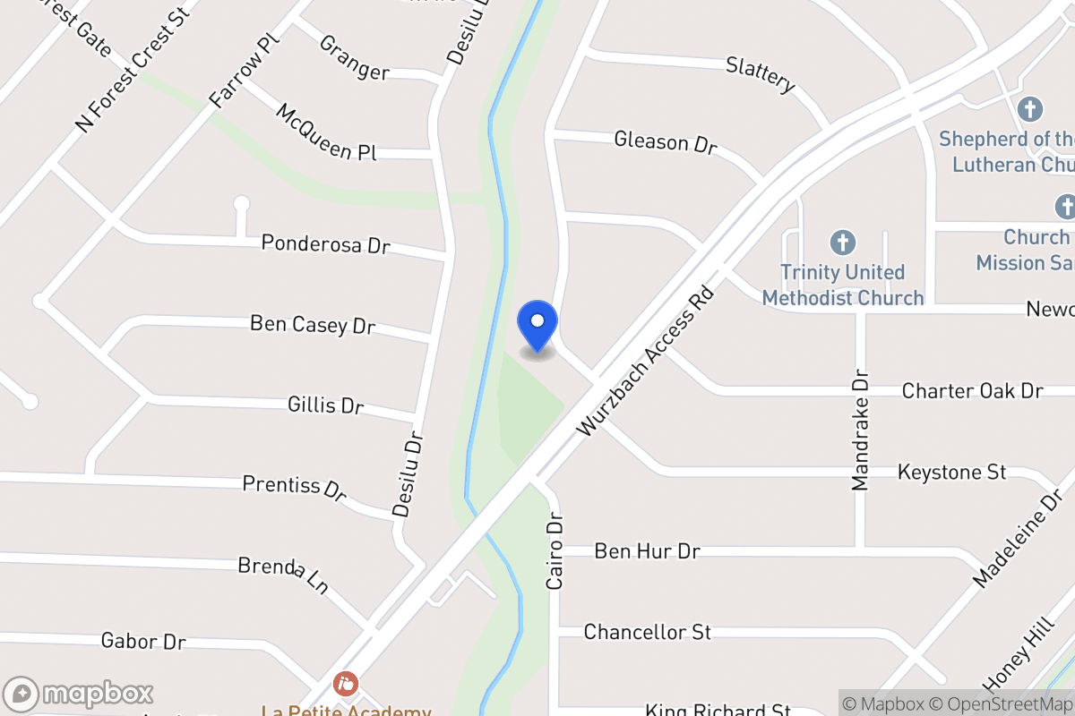 Map of 6711  Alan Hale St