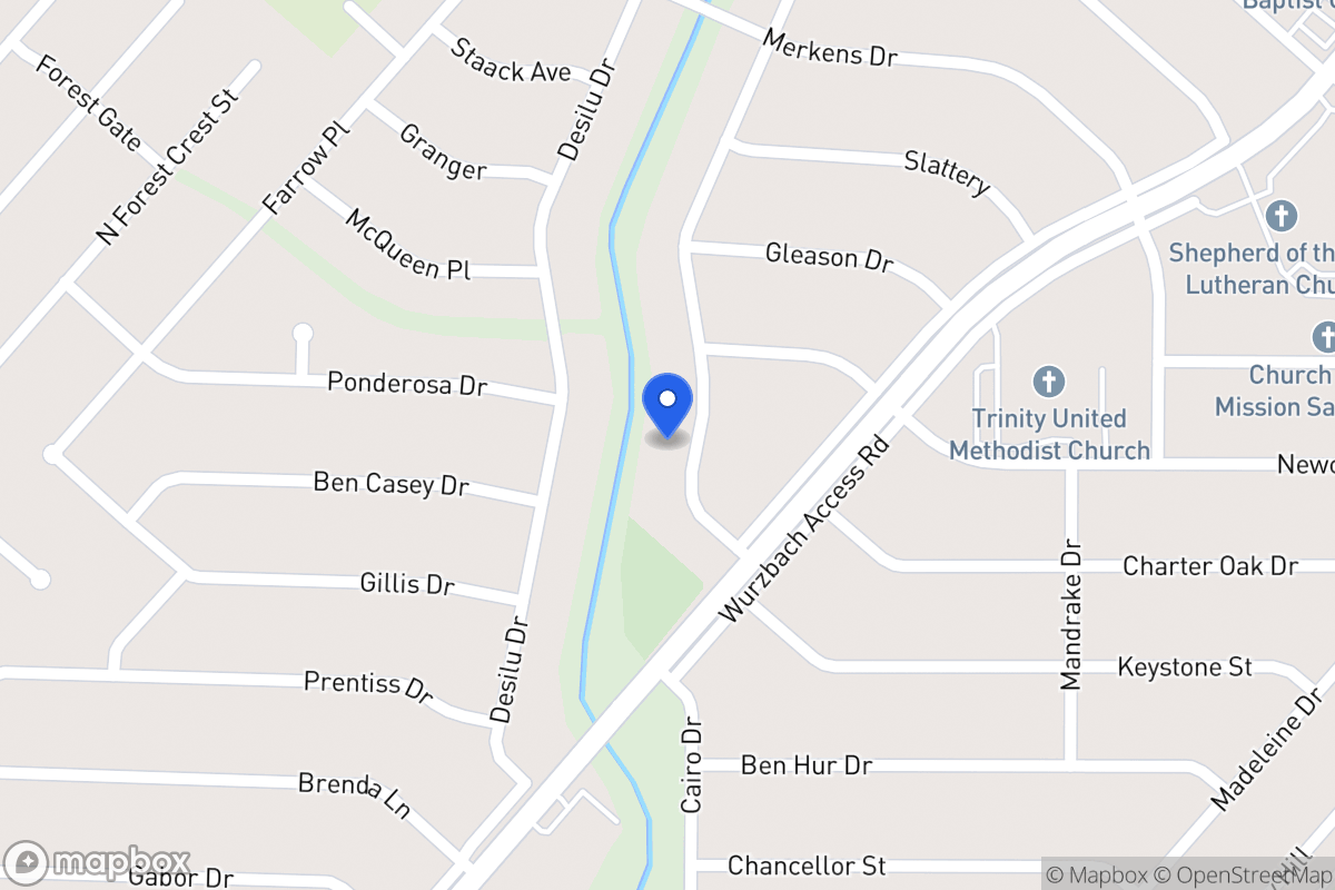 Map of 6723  Alan Hale St