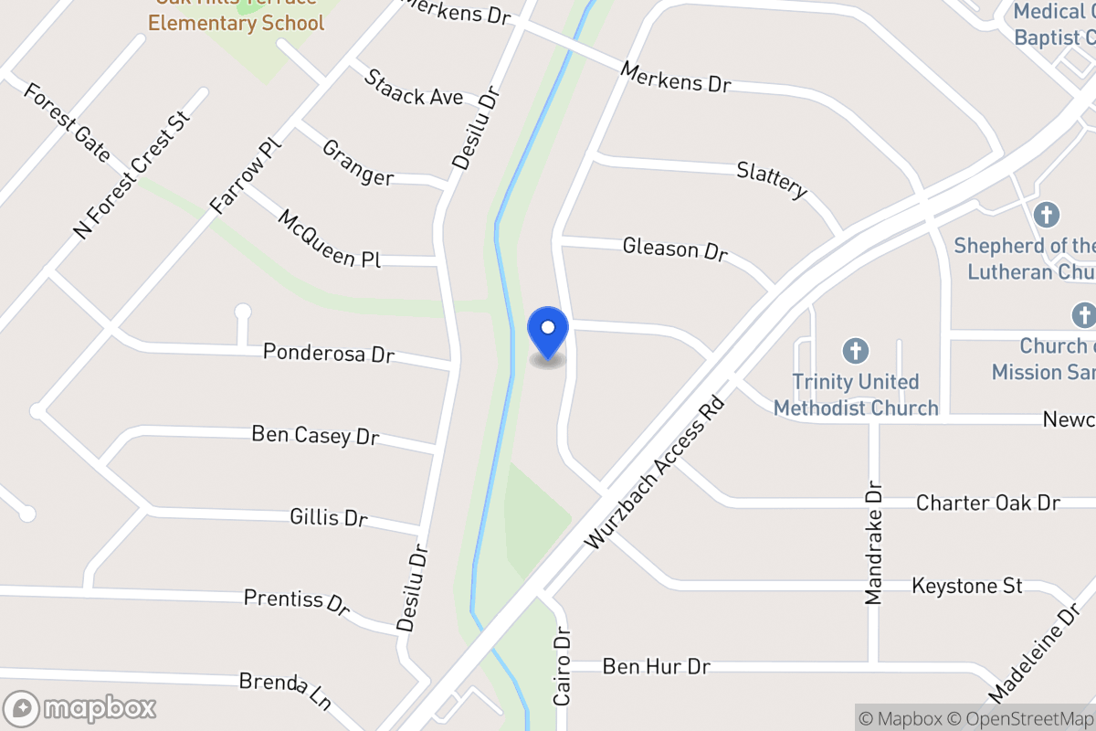Map of 6731  Alan Hale St