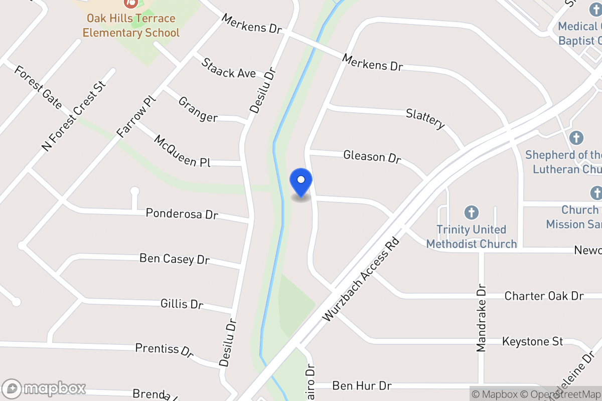 Map of 6803  Alan Hale St
