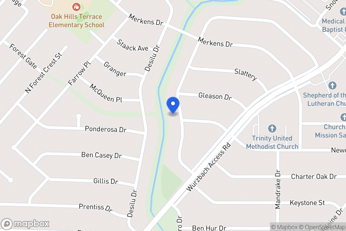 Map of 6807  Alan Hale St