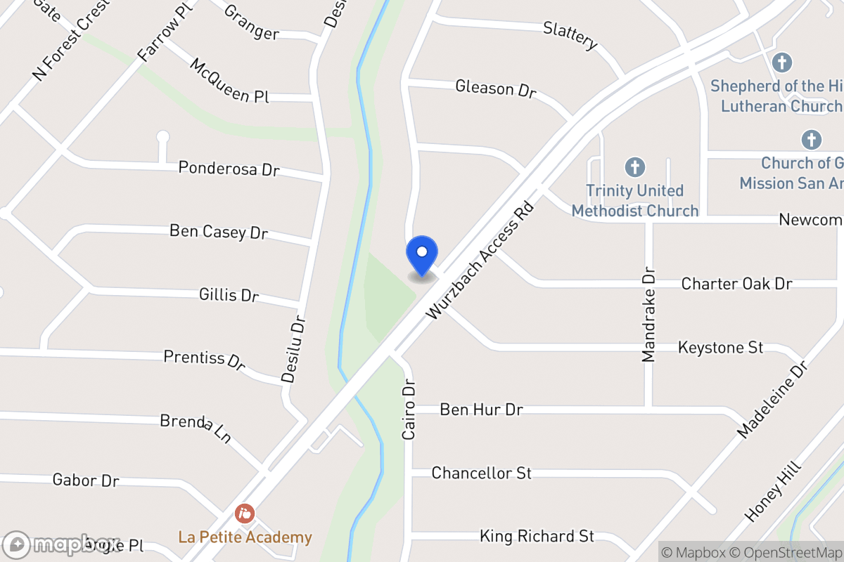 Map of 6703  Alan Hale St