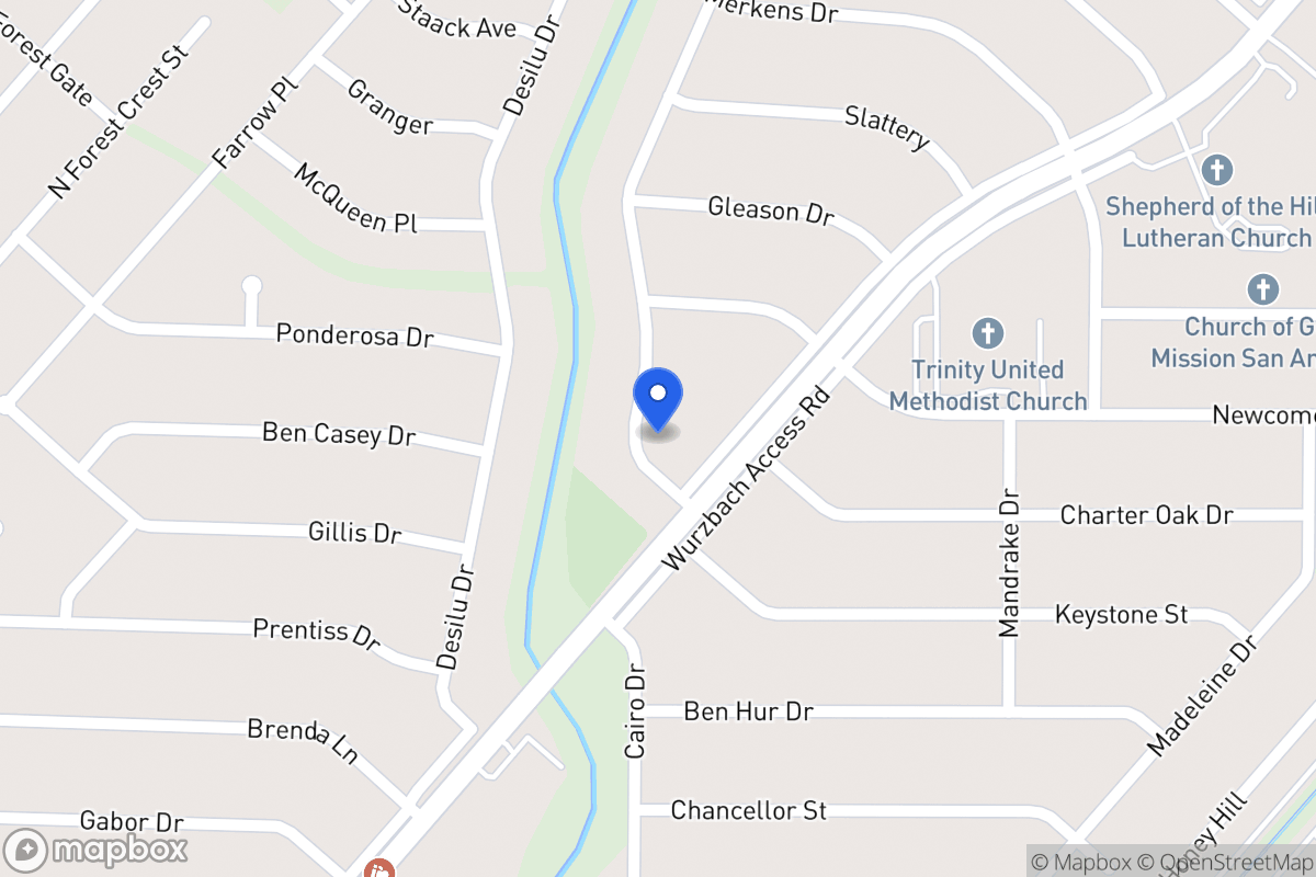 Map of 6714  Alan Hale St
