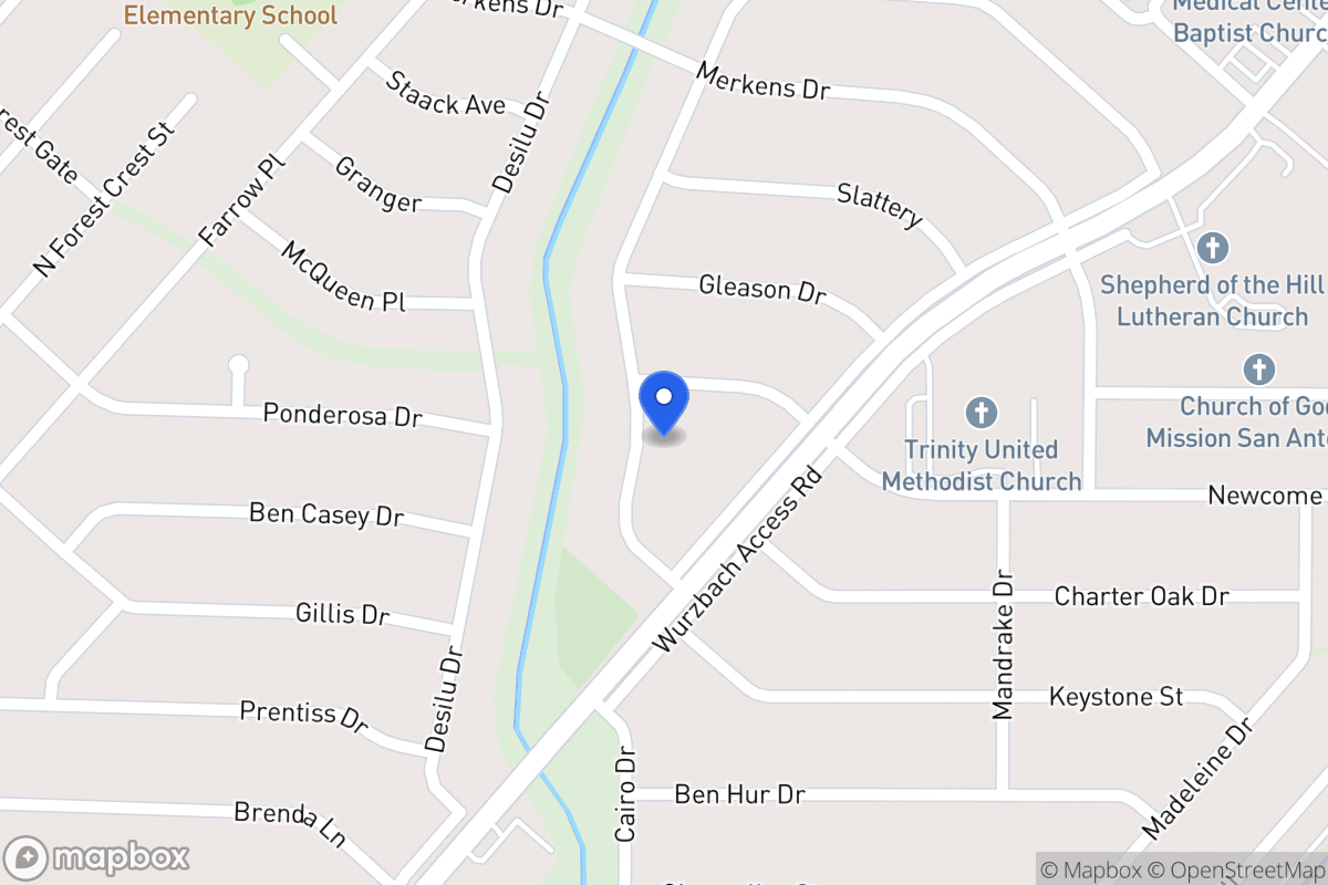 Map of 6730  Alan Hale St