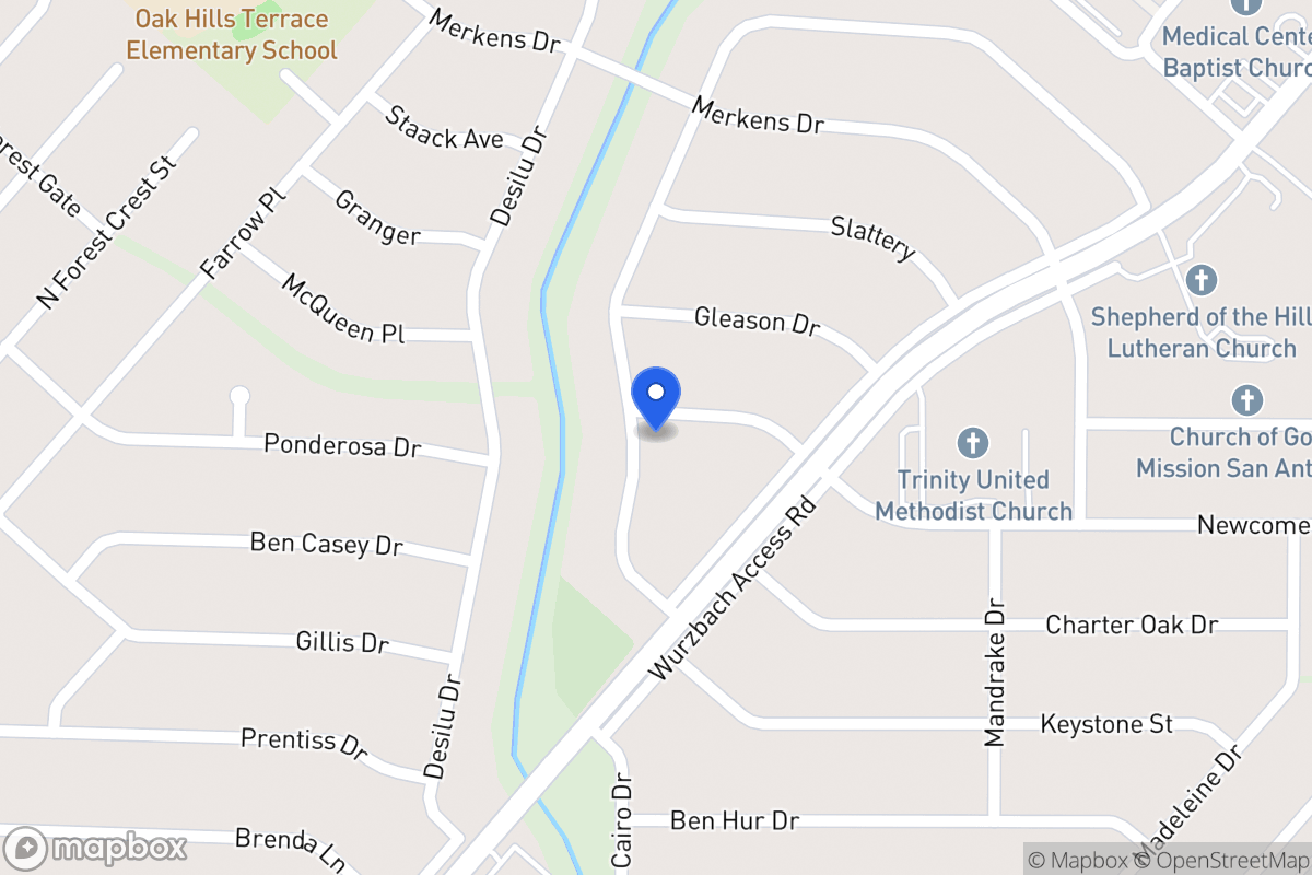 Map of 5526  Newcome Dr