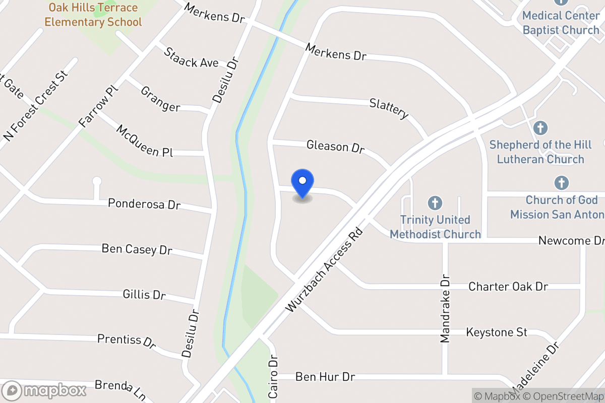 Map of 5522  Newcome Dr