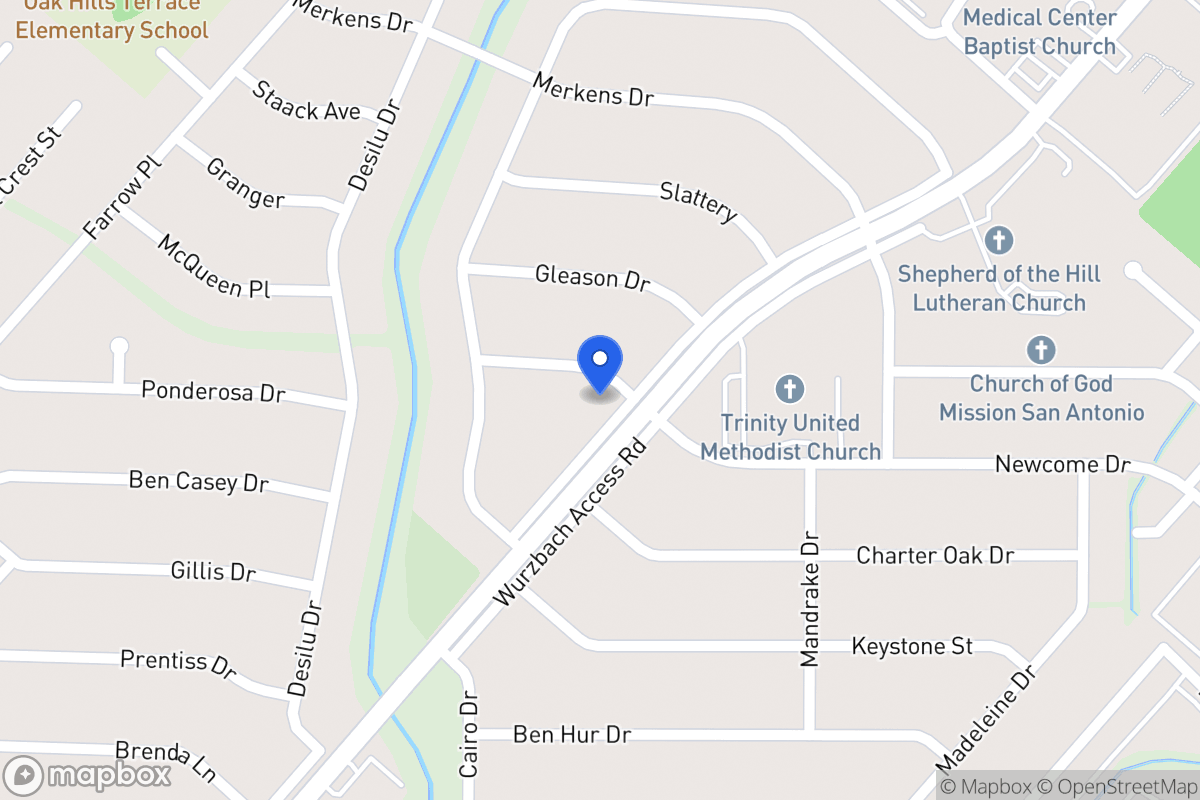 Map of 5502  Newcome Dr