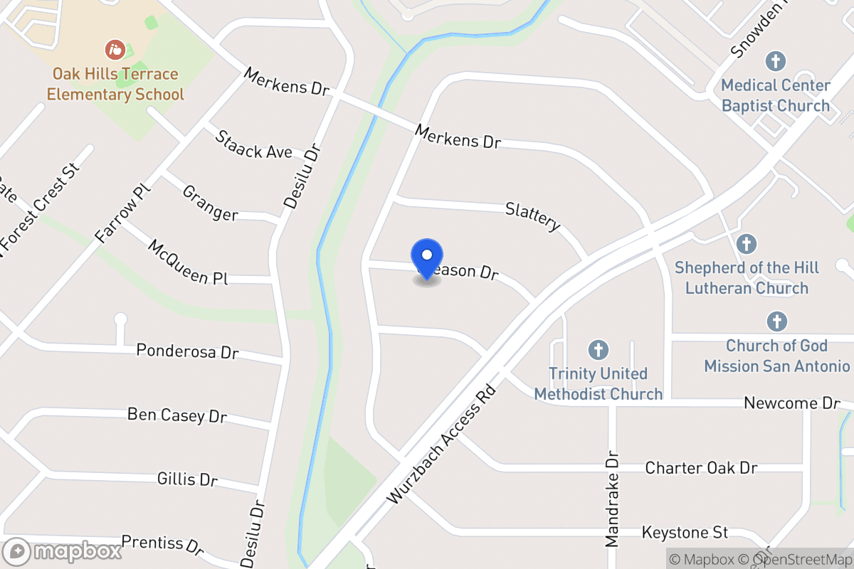 Map of 5530  Gleason Dr