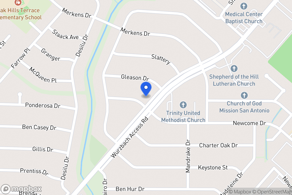 Map of 5503  Newcome Dr