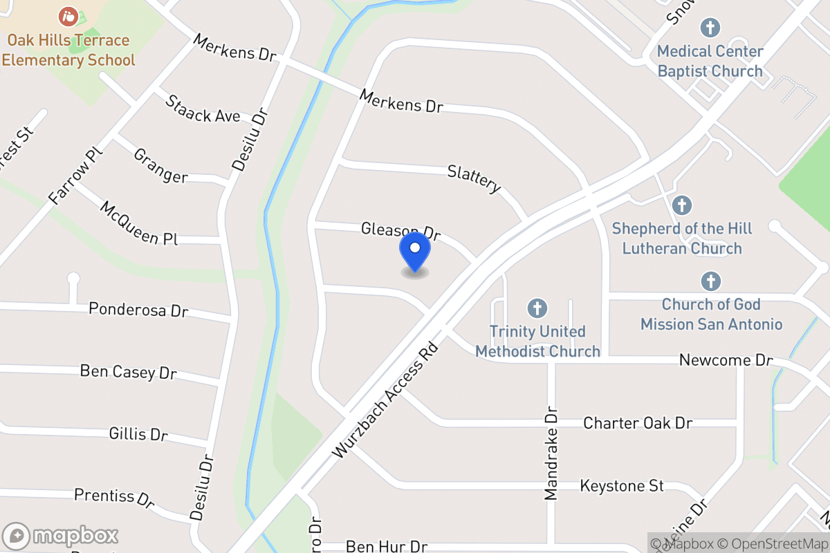 Map of 5507  Newcome Dr