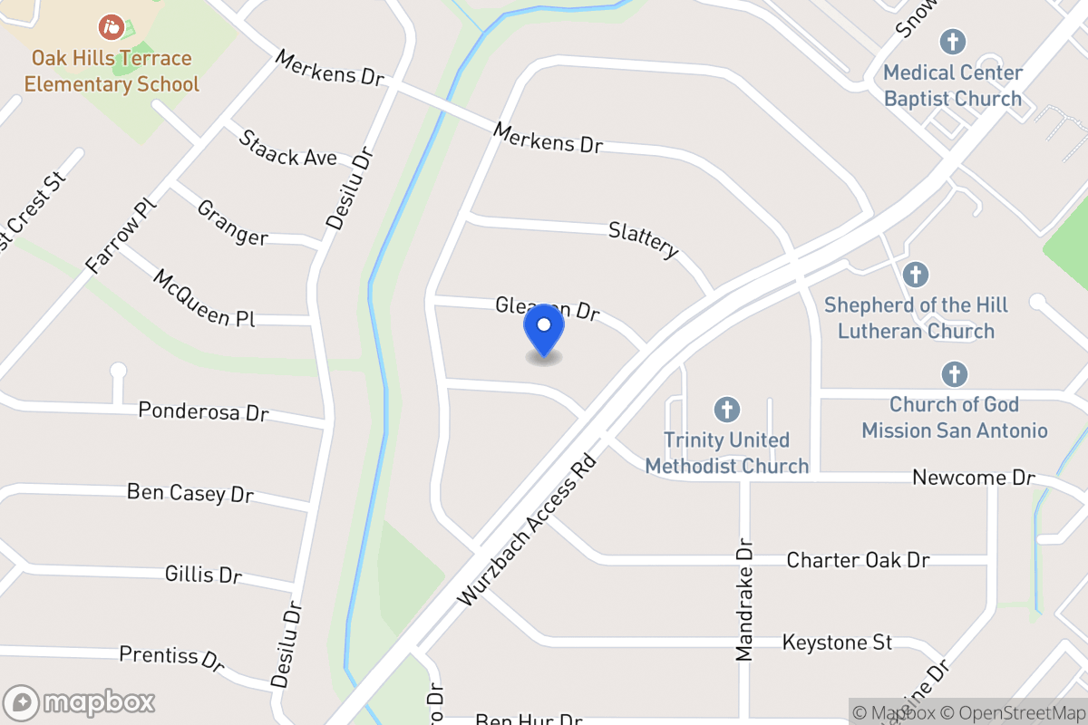Map of 5511  Newcome Dr