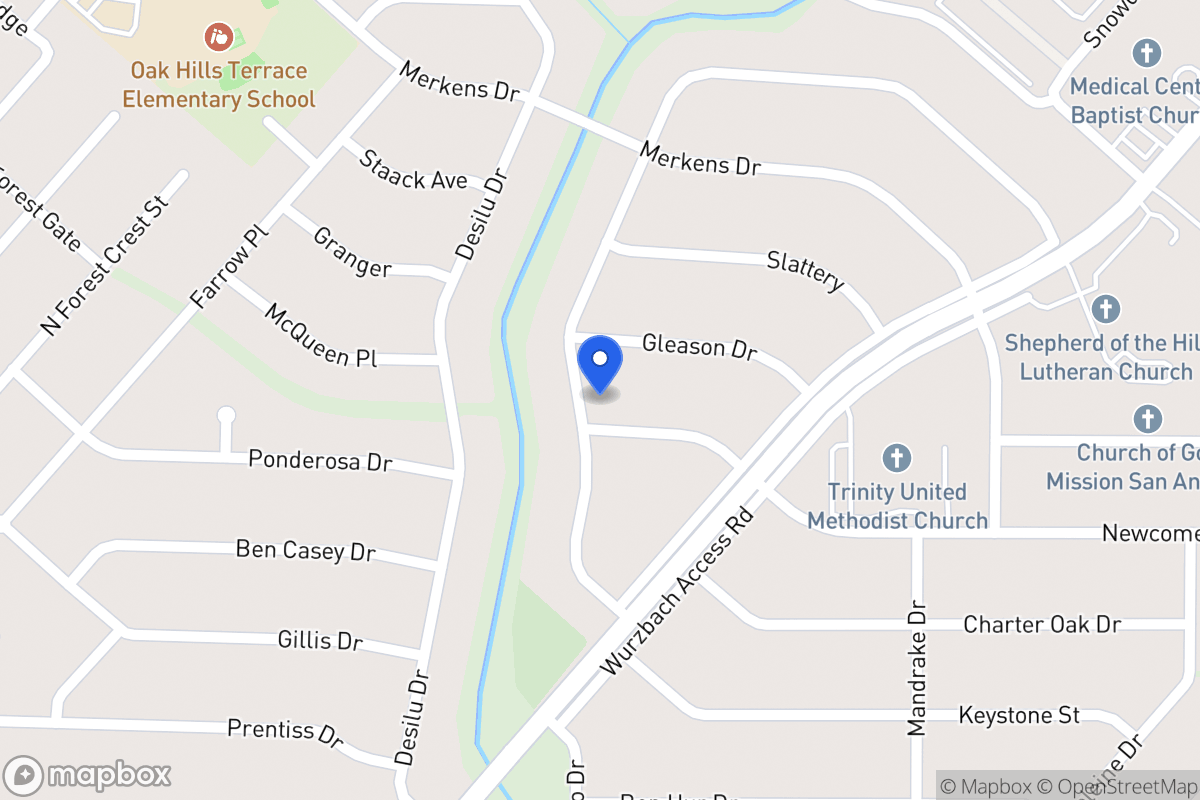 Map of 5527  Newcome Dr
