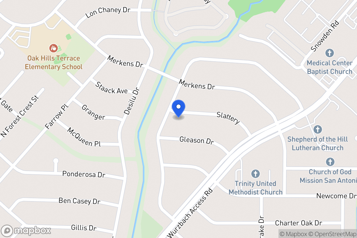 Map of 5548  Slattery St