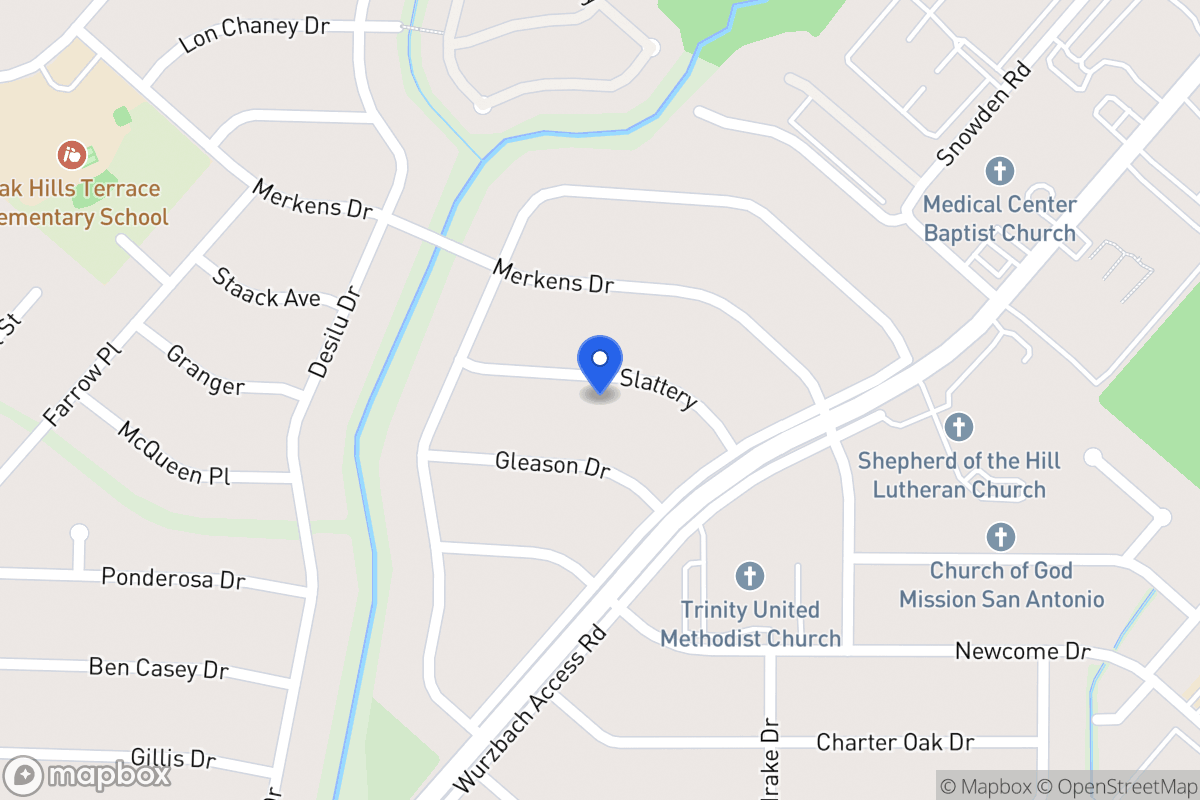Map of 5530  Slattery St
