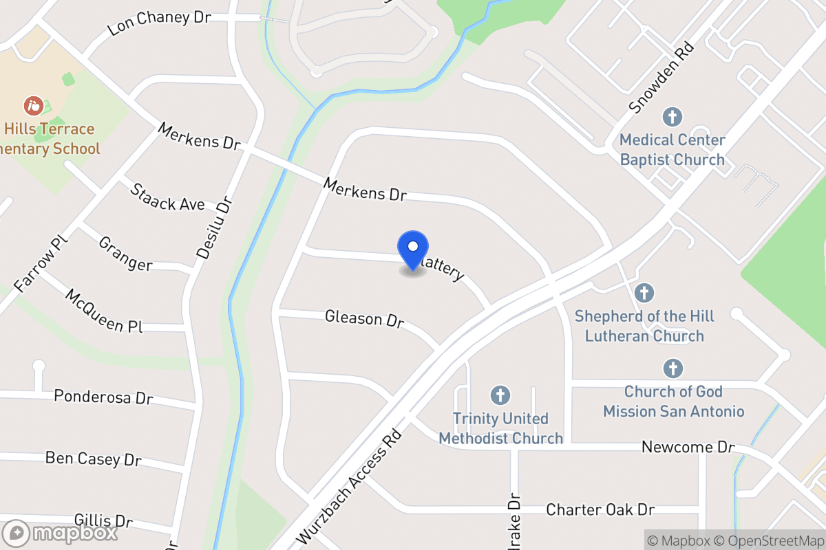 Map of 5526  Slattery St