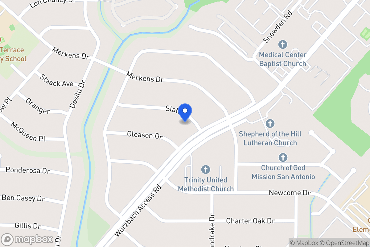 Map of 5510  Slattery St