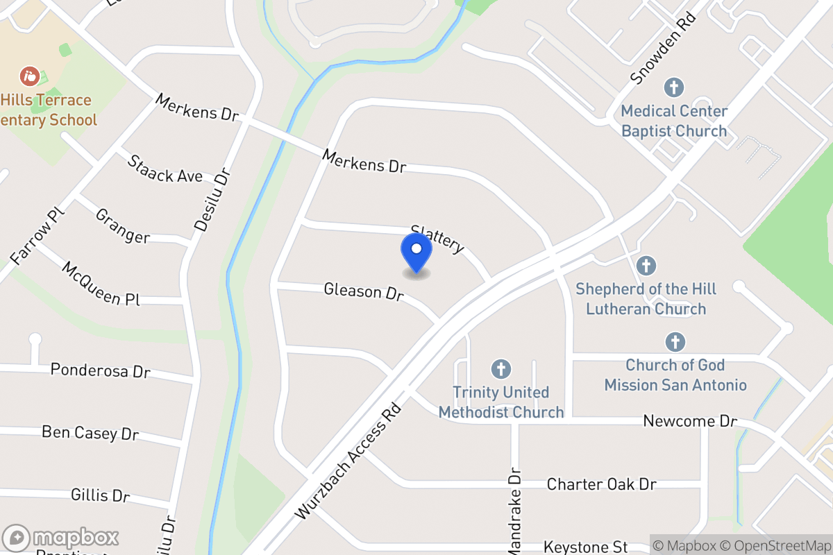 Map of 5511  Gleason Dr