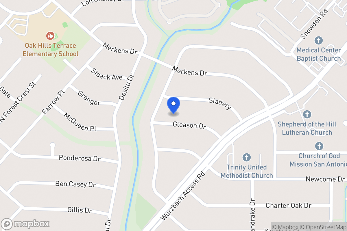 Map of 5535  Gleason Dr