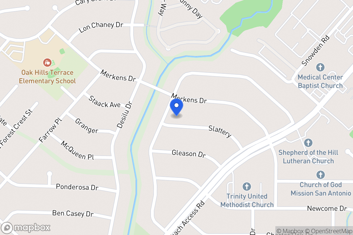 Map of 5551  Slattery St