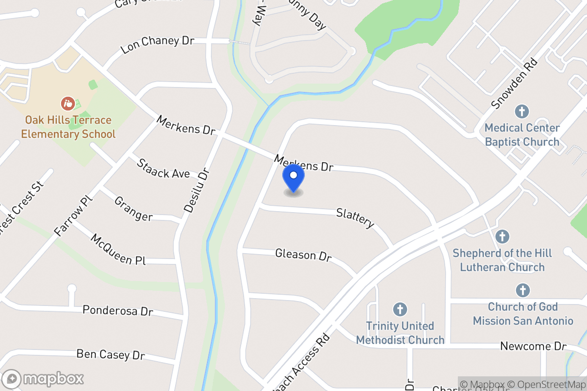 Map of 5547  Slattery St