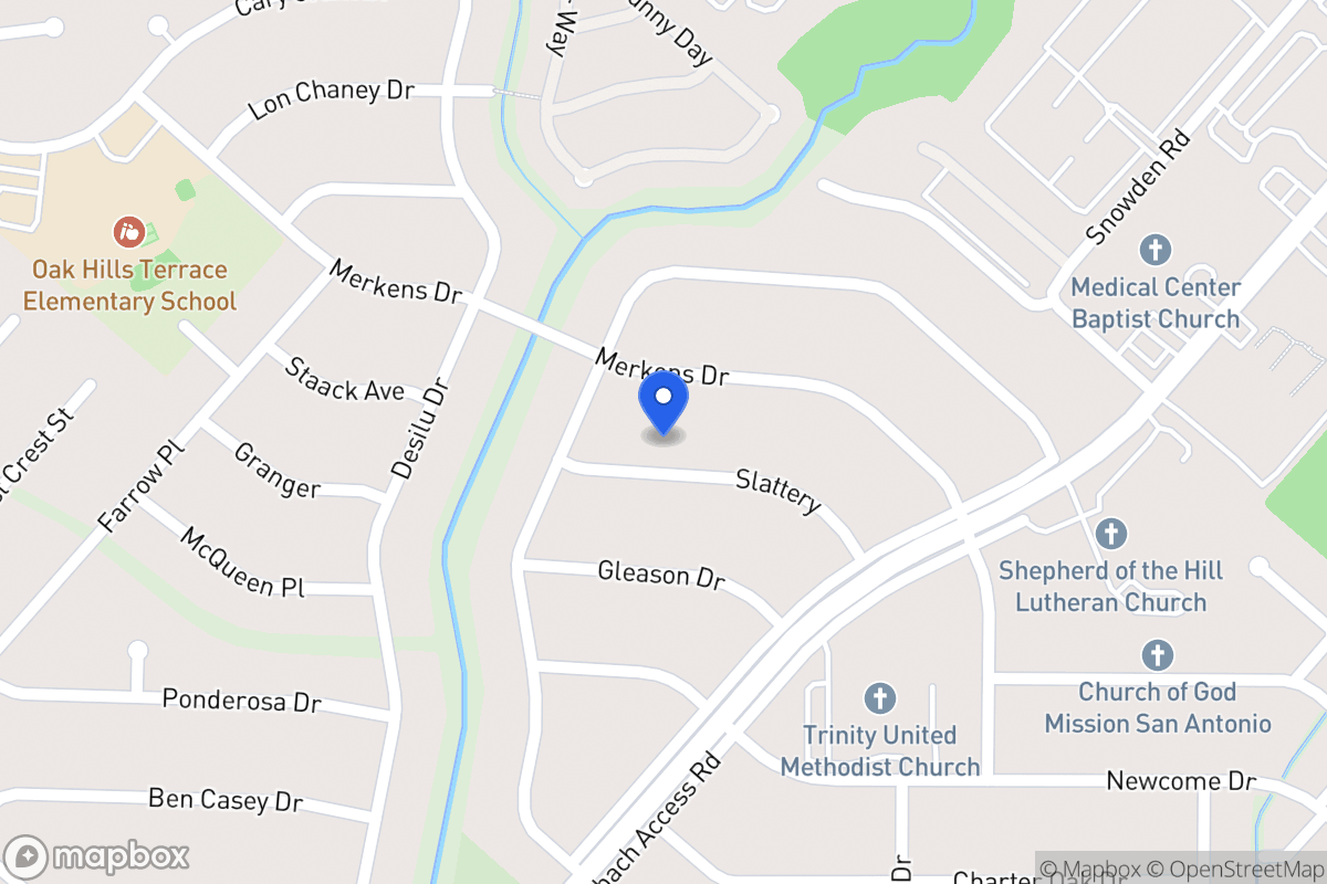 Map of 5543  Slattery St