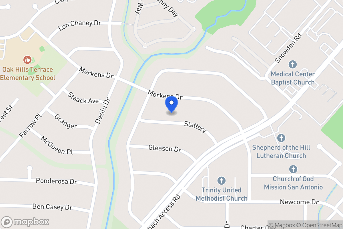 Map of 5539  Slattery St