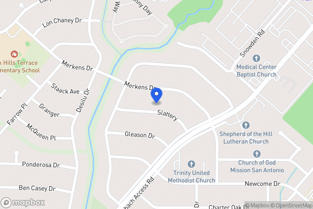 Map of 5531  Slattery St
