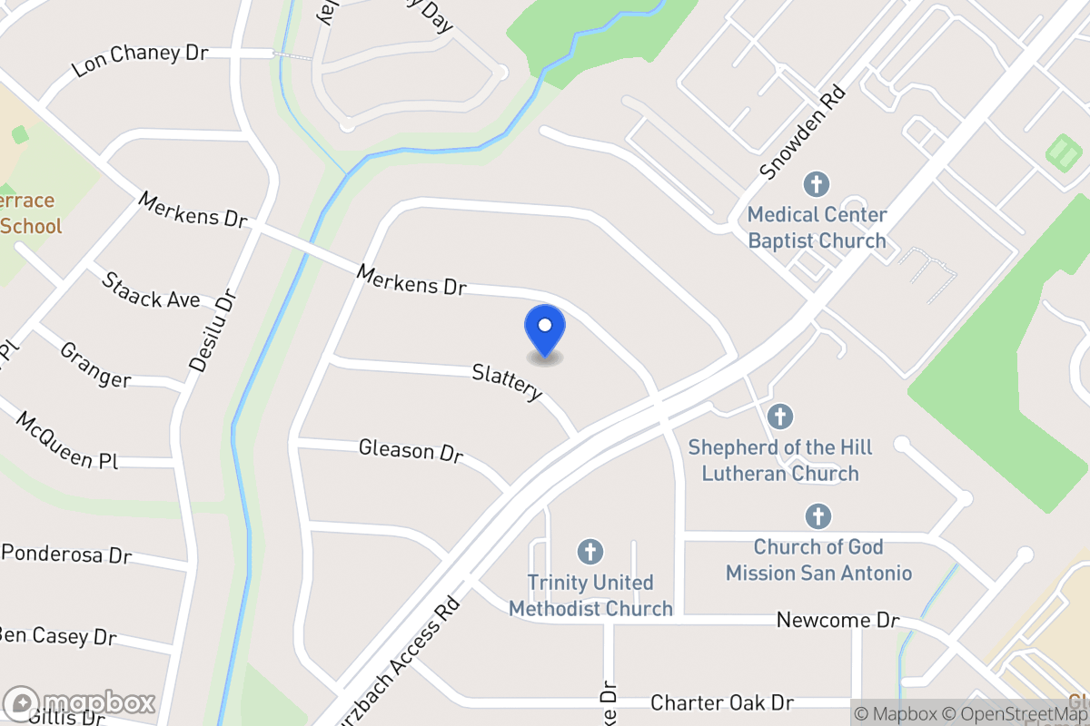 Map of 5515  Slattery St
