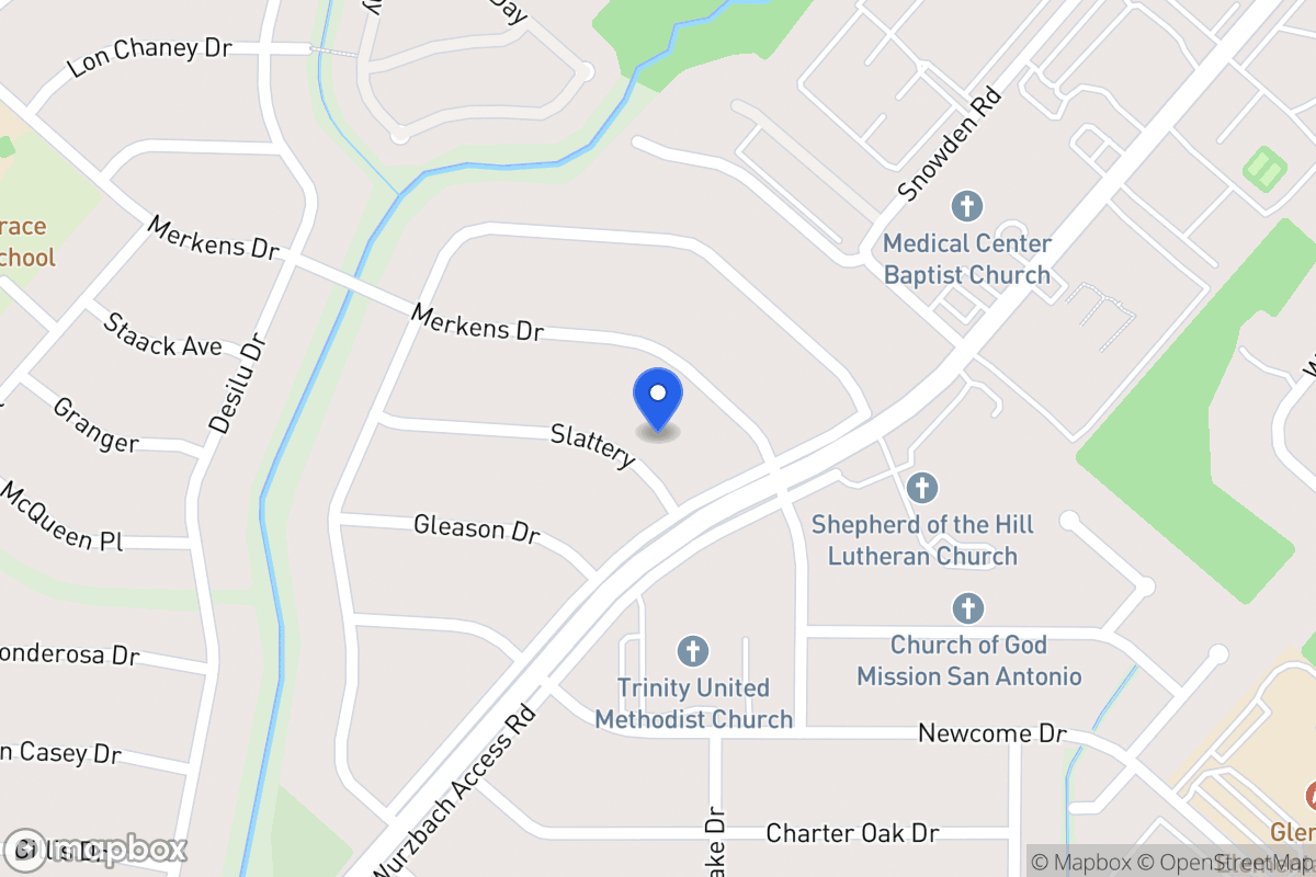 Map of 5511  Slattery St