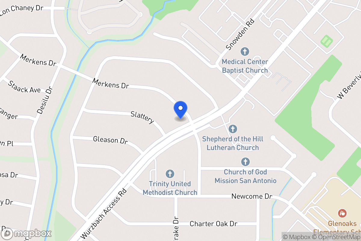 Map of 5502  Merkens Dr