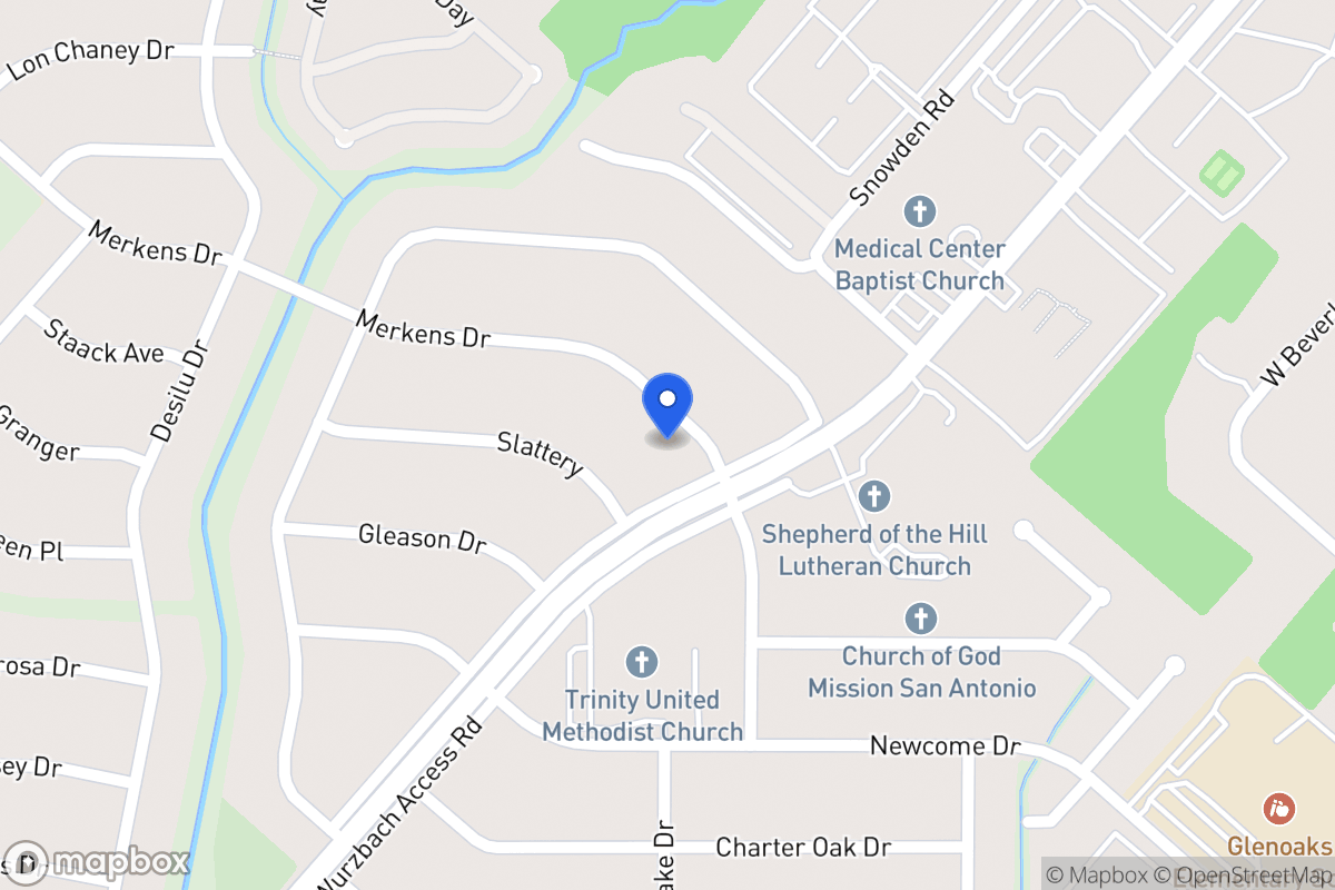 Map of 5506  Merkens Dr